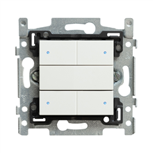 QBUS SWC04/101 SCHAK 4-TOETS WIT