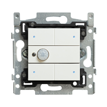 QBUS SWC04M/101 SCHAK-BEW DETECT 3T NIKO WIT