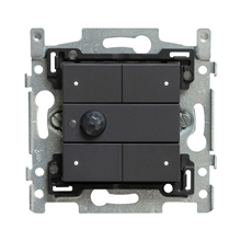 QBUS SWC04M/122 SCHAK-BEWDETECT 3T ANTRACIET