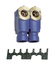 RBM BENELUX 185.00.20 SET 2 INB.DOOS+MUURPL. 1/2-