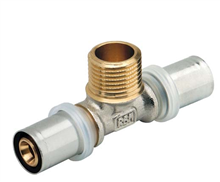 RBM BENELUX 680.20.30 T- PERSKOPP. 20X2 3/4-M