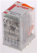 RELPOL R4N-2014-23-5230-WTL IND RELAIS 4P 230VAC 6A LED
