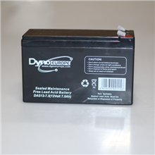 REXEL SECURITY DYN.DAS12-7.5 BATTERIJ 12V - 7