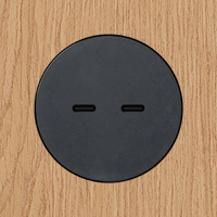 ROND 8880-2455 DUAL USB C BLACK ANO MULTIFIT.