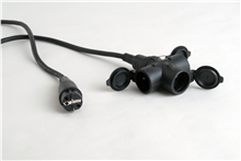 Rexel Contracting Solutio RCS2000160010 VERDEELDOOS 16A/DOMINO RUBBER