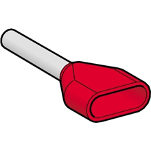 SCHNEIDER ELECTRIC AZ5DE010 500 DRAADBUSJES DUBB 1 MM2