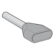 SCHNEIDER ELECTRIC AZ5DE025 DRAADBUSJES DUBB 2