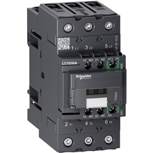 SCHNEIDER ELECTRIC LC1D50ABBE CONT.-3P-AC3- < 440V 50A 24V D