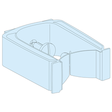 SCHNEIDER ELECTRIC LVS04262 VT.ICALE KABELSTRIPS (1 ST12)