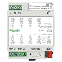 SCHNEIDER ELECTRIC MTN6725-0004 KNX DALI-GATEWAY BASIC REG-K/2