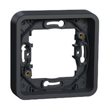 SCHNEIDER ELECTRIC MUR34107 CADRE 1P GRIS ENCASTR