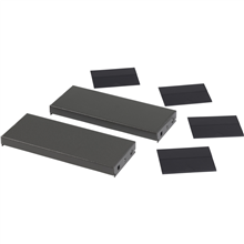 SCHNEIDER ELECTRIC NSYSPS4100 SET 2 ZIJPAN SOKKEL 100X400