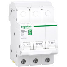 SCHNEIDER ELECTRIC R9FEC325 RESI9 XE 3P 25A C 3000A 230V