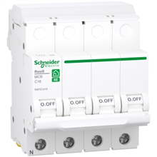 SCHNEIDER ELECTRIC R9FEC416 RESI9 XE 3PN 16A C 3000A 400V