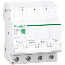 SCHNEIDER ELECTRIC R9FEC432 RESI9 XE 3PN 32A C 3000A 400V