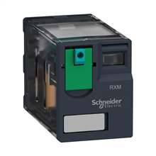 SCHNEIDER ELECTRIC RXM4AB1BD MINIATURE RELAY 4 CO 24 V