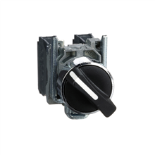 SCHNEIDER ELECTRIC XB4BD25 DRAAISCHAKEL 1S+NC 2ST ZW