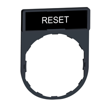 SCHNEIDER ELECTRIC ZBY2322 ETIKETHOUDER+ETIKET RESET