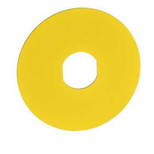 SCHNEIDER ELECTRIC ZBY9530 ETIKET D60 NOODSTOP GEEL