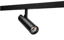 SG LIGHTING 320605 ZIP TUBE MICRO ZWART LED 3000K