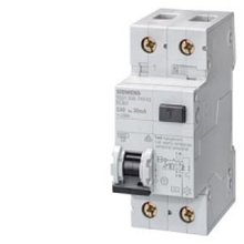 SIEMENS 5SU1154-6KK16 AARDLEKAUT 2P 16A B 10MA 10KA