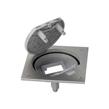 SIMON KSE0/23/72 DEKSEL+HOUDER 1 MECH.K45 INOX