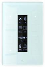 TELETASK-DOMOTICA TDS12022WH TOUCHPANEL+ DISPLAY AURUS 8 WT