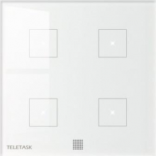 TELETASK-DOMOTICA TDS12024WH TOUCHPANEL AURUS-4S WIT