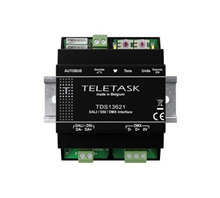 TELETASK-DOMOTICA TDS13621 DIMMERINT.DALI-2/DSI/DMX MOD.
