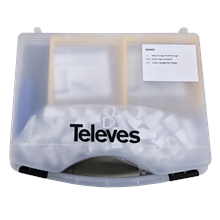 TELEVES PCAT2000-PT CONNECTORS KIT RJ45 - UTP CAT6