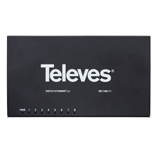 TELEVES SWUM-1000-8 SWITCH UNMANAGED: 8X 10/100/10