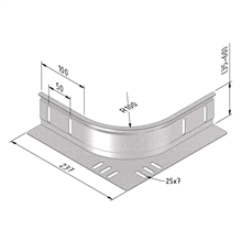 TRAYCO 10089 KABELBAAN UNIV AFTAKSTUK SDZ