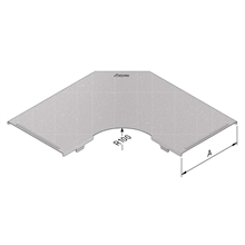 TRAYCO 10103 KABELB DEKSEL BOCHT 30CM SDZ