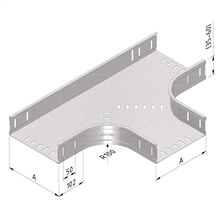 TRAYCO 10180 KABELBAAN T-STUK 20CM SDZ
