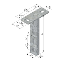 TRAYCO 10270 HANGSTEUN L600MM WARMVERZ