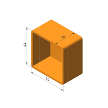 TRAYCO 10297 BESCHERMDOP HANGSTEUN PVC