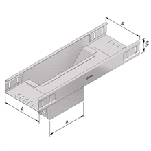 TRAYCO 13126 KABELBAAN VERTIKAAL AFTAKSTUK