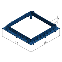 TRAYCO 16768 BIJKOMEND VAST KADER VLOERDOOS