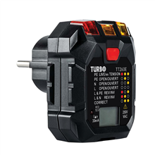 TURBOTECH A91030400 STOPCONTACTTESTER INCLUSIEF 30