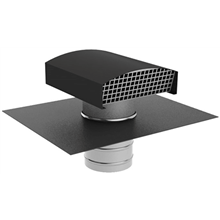 UBBINK 120041 UBVENT ANTRACIET 160 MM