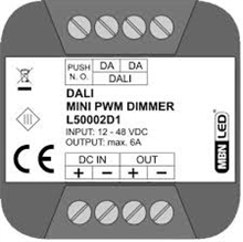 UNIBRIGHT L50002D1 DALI DIMMER MINI 1CHANNEL
