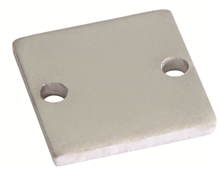UNIBRIGHT L691S3E END CAP PLAT VOOR ALU PROFIEL