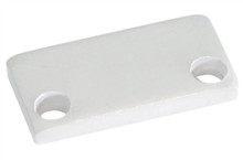 UNIBRIGHT L692S3EW END CAP PLAT VOOR ALU PROFIEL
