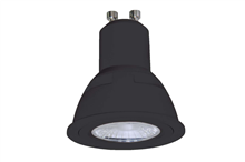 UNIBRIGHT L6W27DB REFLEX LED 6 ZWART - 2700K