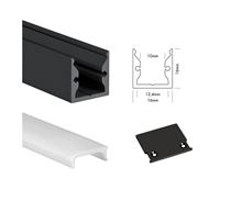 UNIBRIGHT SLS2MB 200CM S-LINE STANDARD ZWART +