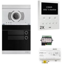 URMET 1783102VOG KIT VIDEO 2 APPART.VOORGEPROGR