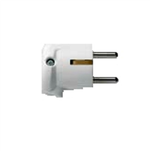 VANDERELST NL8309 HAAKSE STEKKER 10/16A-250V WIT