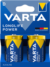 VARTA 4008496128518 LR20 LONGLIFE POW D BL2