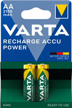 VARTA 4008496550654 OPLAADBAAR AA 2100MAH BL2