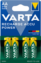 VARTA 4008496550692 OPLAADBAAR AA 2100MAH BL4